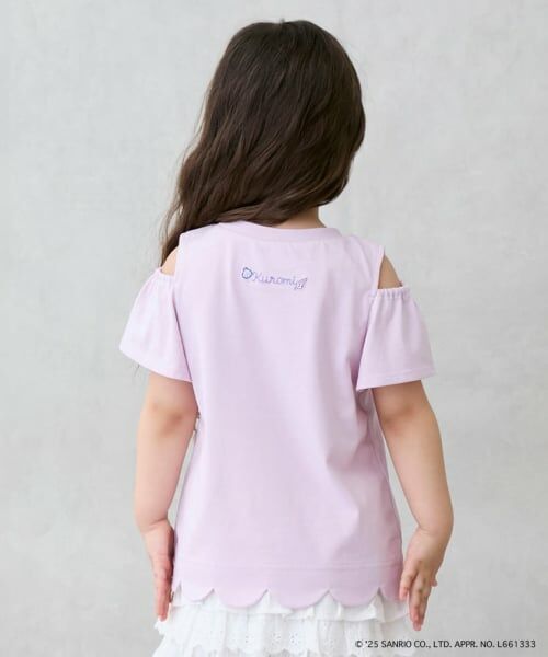 petit main / プティマイン Tシャツ | 【サンリオキャラクターズ】肩あきグラフィックTシャツ | 詳細1