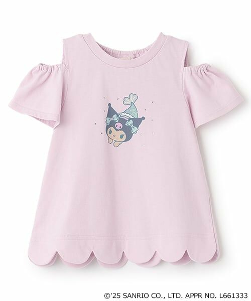 petit main / プティマイン Tシャツ | 【サンリオキャラクターズ】肩あきグラフィックTシャツ | 詳細10