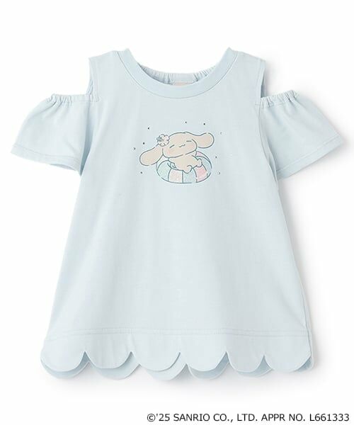 petit main / プティマイン Tシャツ | 【サンリオキャラクターズ】肩あきグラフィックTシャツ | 詳細12