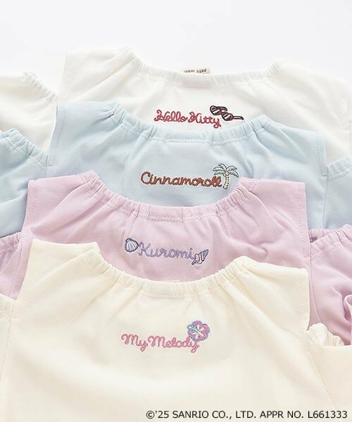 petit main / プティマイン Tシャツ | 【サンリオキャラクターズ】肩あきグラフィックTシャツ | 詳細22