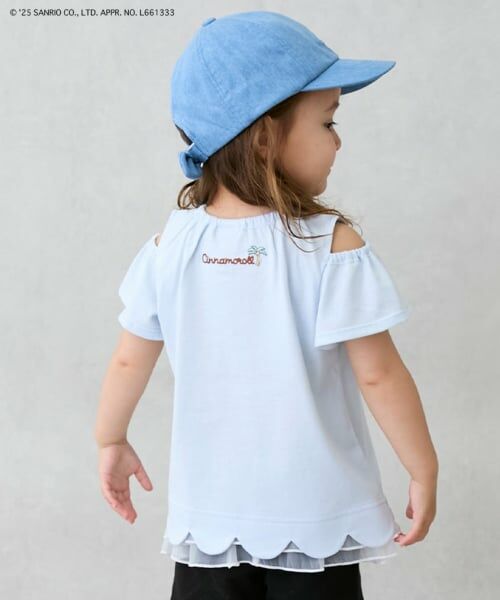 petit main / プティマイン Tシャツ | 【サンリオキャラクターズ】肩あきグラフィックTシャツ | 詳細4