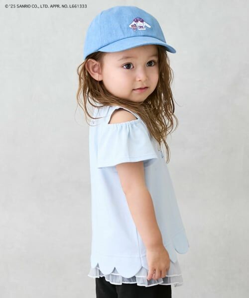 petit main / プティマイン Tシャツ | 【サンリオキャラクターズ】肩あきグラフィックTシャツ | 詳細5