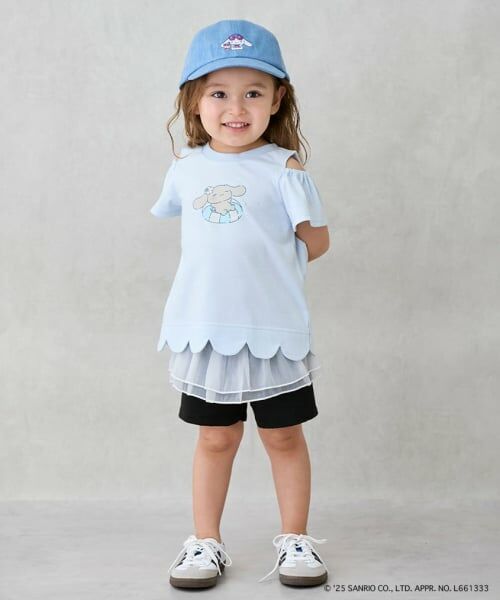 petit main / プティマイン Tシャツ | 【サンリオキャラクターズ】肩あきグラフィックTシャツ | 詳細6