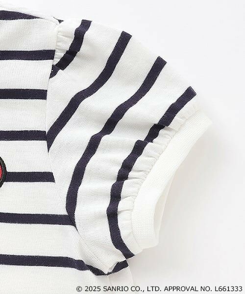 petit main / プティマイン Tシャツ | 【サンリオキャラクターズ】リボンアップリケTシャツ | 詳細12