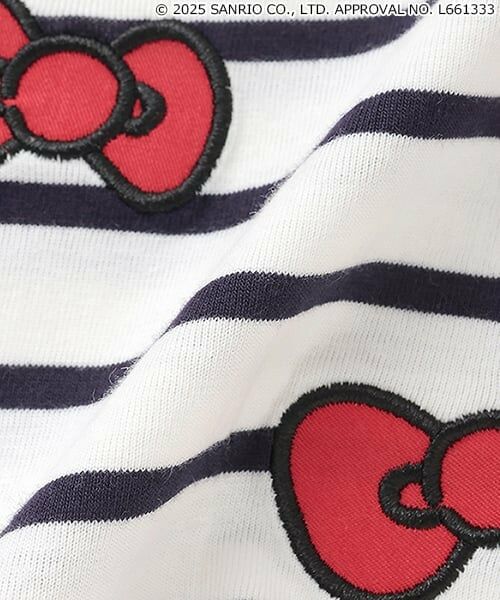 petit main / プティマイン Tシャツ | 【サンリオキャラクターズ】リボンアップリケTシャツ | 詳細16