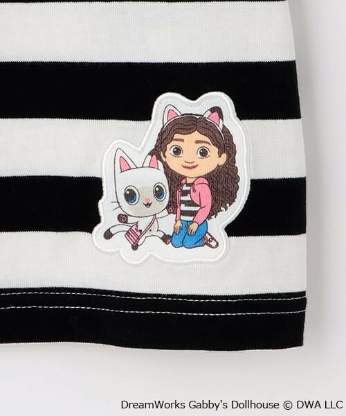 petit main / プティマイン Tシャツ | 【ギャビー】なりきりボーダーTシャツ | 詳細11