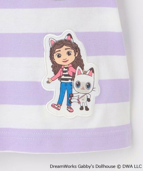 petit main / プティマイン Tシャツ | 【ギャビー】なりきりボーダーTシャツ | 詳細12