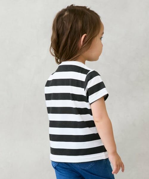petit main / プティマイン Tシャツ | 【ギャビー】なりきりボーダーTシャツ | 詳細3
