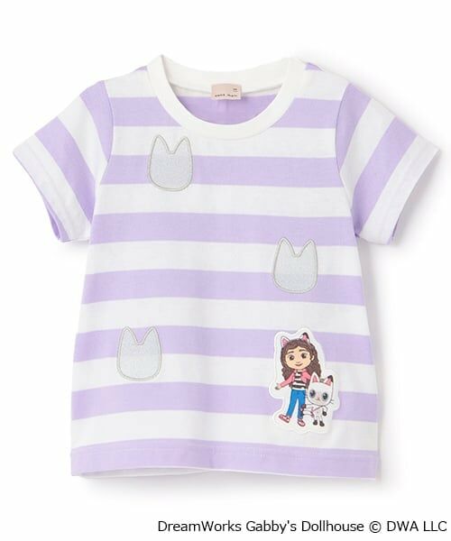 petit main / プティマイン Tシャツ | 【ギャビー】なりきりボーダーTシャツ | 詳細6