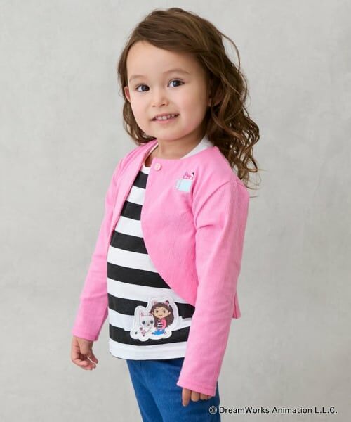 petit main / プティマイン カーディガン・ボレロ | 【ギャビー】なりきりカーディガン | 詳細1