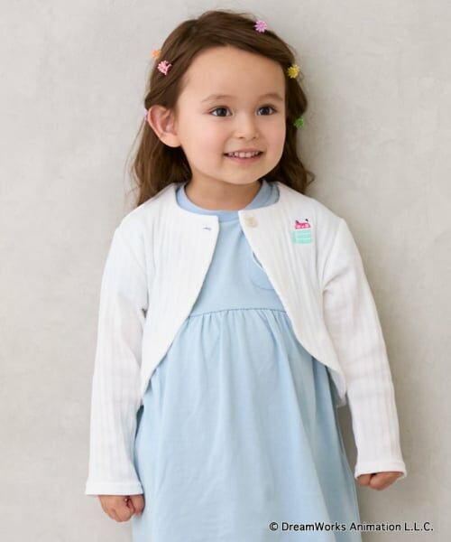 petit main / プティマイン カーディガン・ボレロ | 【ギャビー】なりきりカーディガン（オフ ホワイト）