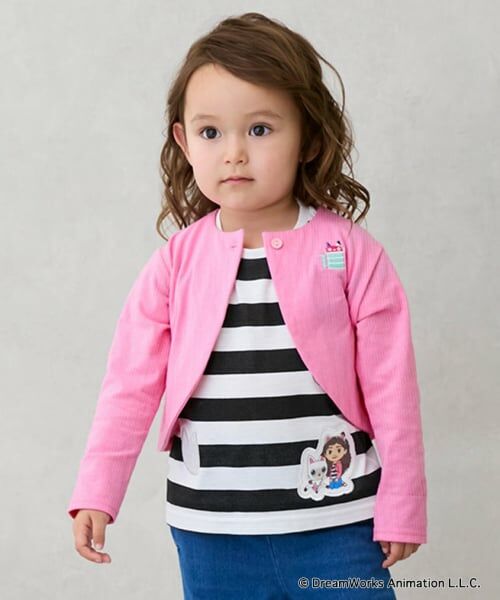 petit main / プティマイン カーディガン・ボレロ | 【ギャビー】なりきりカーディガン（ピンク）