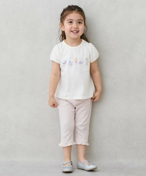 petit main / プティマイン Tシャツ | 【接触冷感】バレエモチーフTシャツ | 詳細3