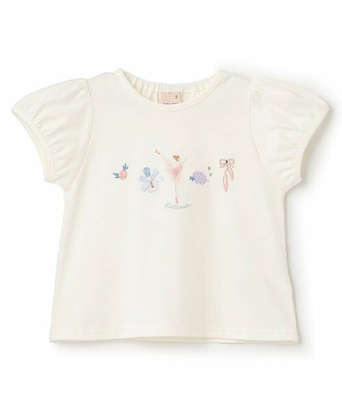 petit main / プティマイン Tシャツ | 【接触冷感】バレエモチーフTシャツ | 詳細8