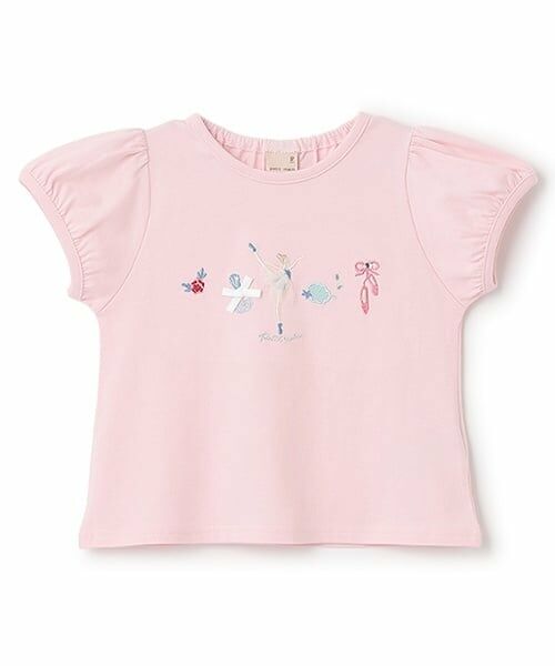 petit main / プティマイン Tシャツ | 【接触冷感】バレエモチーフTシャツ | 詳細9
