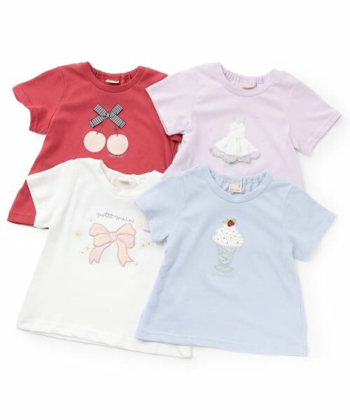 petit main / プティマイン Tシャツ | 【接触冷感】【WEB限定特別価格】モチーフ半袖Tシャツ | 詳細11