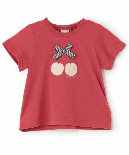 petit main / プティマイン Tシャツ | 【接触冷感】【WEB限定特別価格】モチーフ半袖Tシャツ | 詳細4