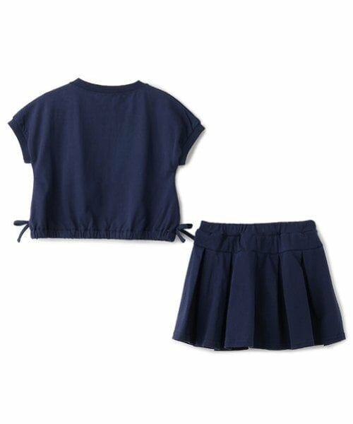 petit main / プティマイン ミニ丈・ひざ丈ワンピース | 【MLB/リンク】カットソーセットアップ | 詳細7