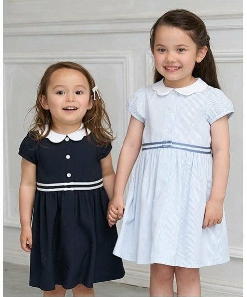 petit main / プティマイン ミニ丈・ひざ丈ワンピース | 【WIN COOL】衿ワンピース | 詳細1