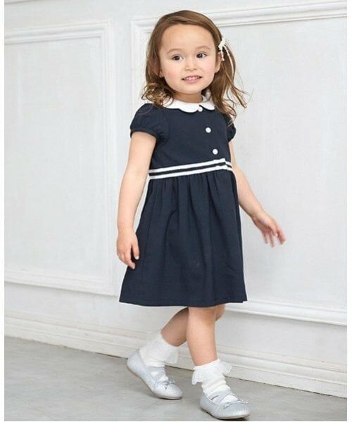 petit main / プティマイン ミニ丈・ひざ丈ワンピース | 【WIN COOL】衿ワンピース | 詳細2