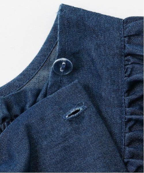 petit main / プティマイン ミニ丈・ひざ丈ワンピース | 袖パフペプラムワンピース | 詳細11