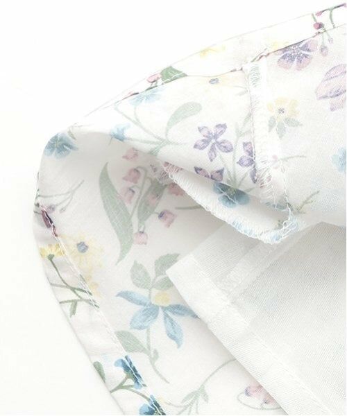 petit main / プティマイン ミニ丈・ひざ丈ワンピース | 【リンク】ラメストライプ/花柄ワンピース(キッズ) | 詳細15