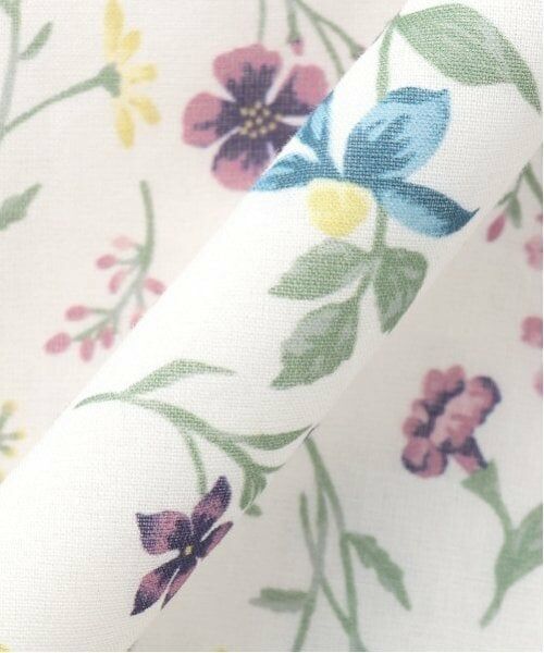 petit main / プティマイン ミニ丈・ひざ丈ワンピース | 【リンク】ラメストライプ/花柄ワンピース(キッズ) | 詳細16