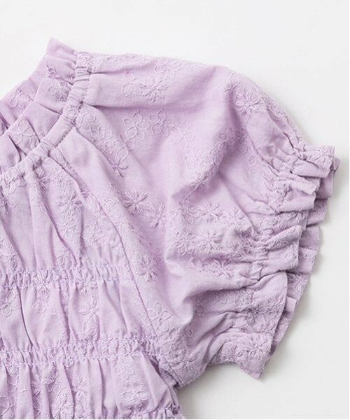 petit main / プティマイン ミニ丈・ひざ丈ワンピース | 【リンク】レースセットアップ(キッズ) | 詳細6