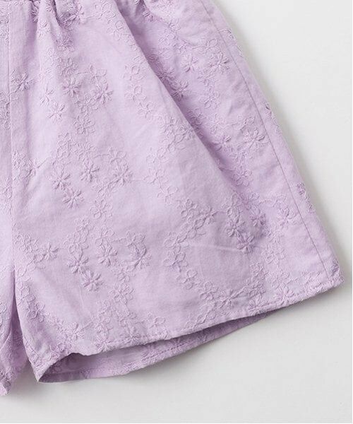 petit main / プティマイン ミニ丈・ひざ丈ワンピース | 【リンク】レースセットアップ(キッズ) | 詳細9
