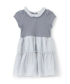 petit main / プティマイン ミニ丈・ひざ丈ワンピース | 【リンク】オーガンジーワンピース(キッズ)