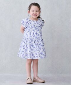 petit main / プティマイン ミニ丈・ひざ丈ワンピース | 【スマイル/速乾】袖バルーンワンピ