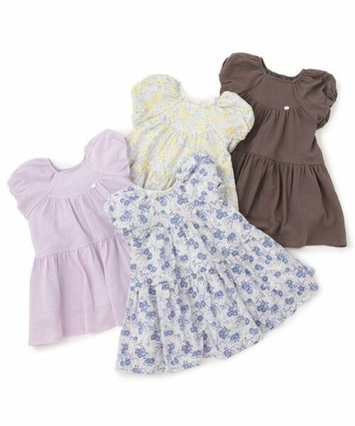 petit main / プティマイン ミニ丈・ひざ丈ワンピース | 【スマイル/速乾】袖バルーンワンピ | 詳細16