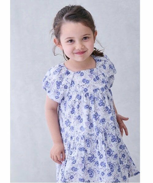 petit main / プティマイン ミニ丈・ひざ丈ワンピース | 【スマイル/速乾】袖バルーンワンピ | 詳細3