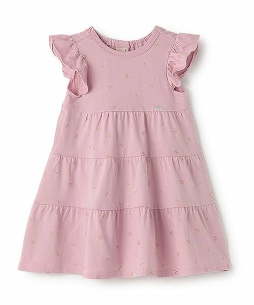 petit main / プティマイン ミニ丈・ひざ丈ワンピース | 【GOODPRICE冷感】カットワンピ（ピンク）