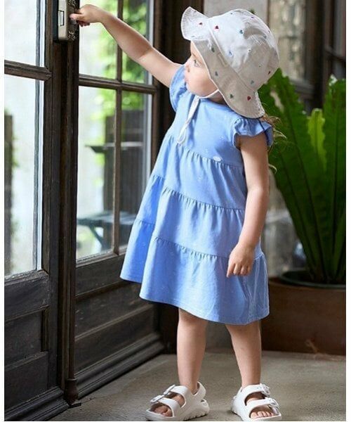 petit main / プティマイン ミニ丈・ひざ丈ワンピース | 【GOODPRICE冷感】カットワンピ | 詳細1