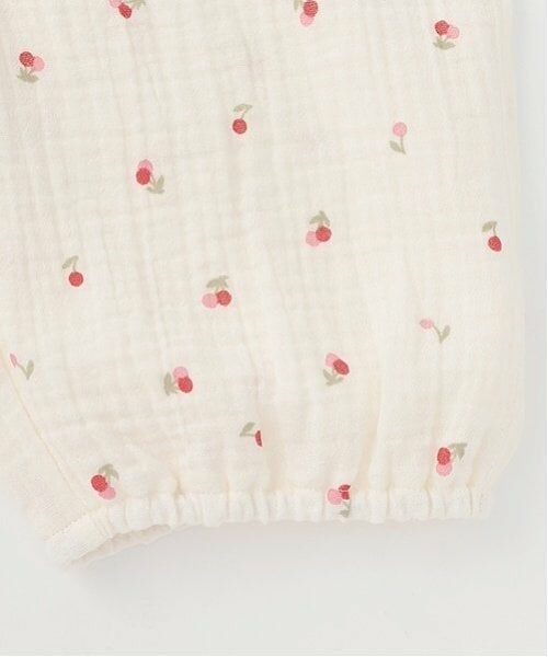 petit main / プティマイン ルームウェア | 【リンク】パフスリーブWガーゼパジャマ(キッズ) | 詳細10