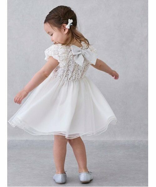 petit main / プティマイン ミニ丈・ひざ丈ワンピース | 【リンク】チュールレースワンピース(キッズ) | 詳細2