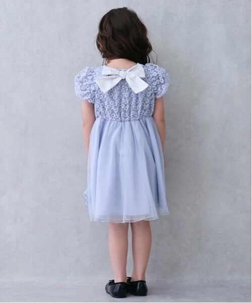 petit main / プティマイン ミニ丈・ひざ丈ワンピース | 【リンク】チュールレースワンピース(キッズ) | 詳細5