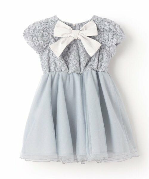 petit main / プティマイン ミニ丈・ひざ丈ワンピース | 【リンク】チュールレースワンピース(キッズ) | 詳細6