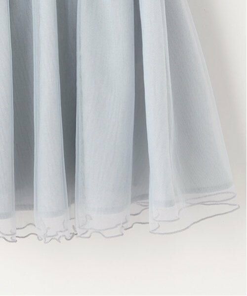 petit main / プティマイン ミニ丈・ひざ丈ワンピース | 【リンク】チュールレースワンピース(キッズ) | 詳細9