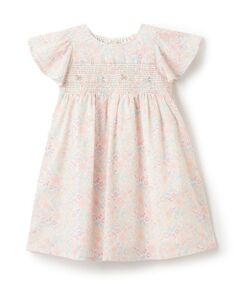 petit main / プティマイン ミニ丈・ひざ丈ワンピース | 【リンク】スモッキングワンピース(キッズ)