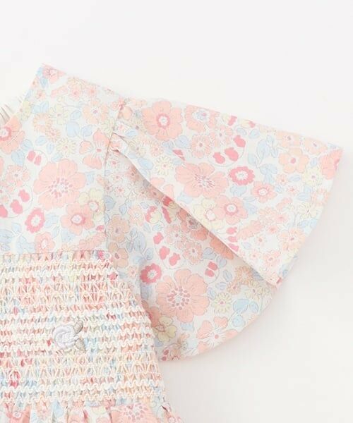 petit main / プティマイン ミニ丈・ひざ丈ワンピース | 【リンク】スモッキングワンピース(キッズ) | 詳細5