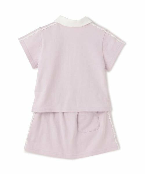 petit main / プティマイン ミニ丈・ひざ丈ワンピース | 【リンク/接触冷感】ポロセットアップ | 詳細5