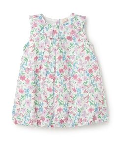 petit main / プティマイン ミニ丈・ひざ丈ワンピース | 花柄バルーンワンピース