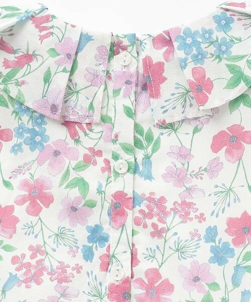 petit main / プティマイン ミニ丈・ひざ丈ワンピース | 花柄バルーンワンピース | 詳細11