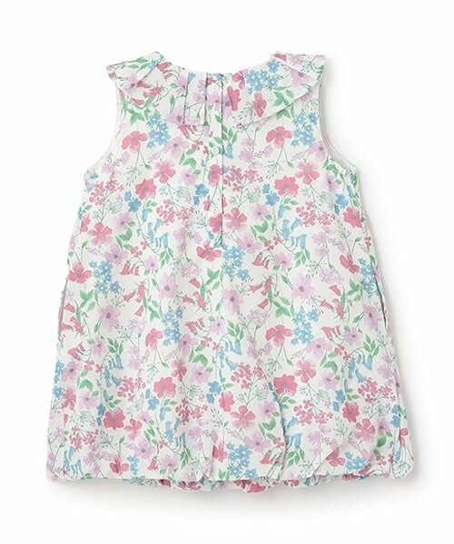 petit main / プティマイン ミニ丈・ひざ丈ワンピース | 花柄バルーンワンピース | 詳細5