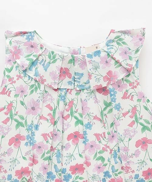 petit main / プティマイン ミニ丈・ひざ丈ワンピース | 花柄バルーンワンピース | 詳細6