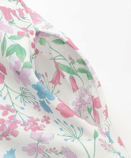 petit main / プティマイン ミニ丈・ひざ丈ワンピース | 花柄バルーンワンピース | 詳細8