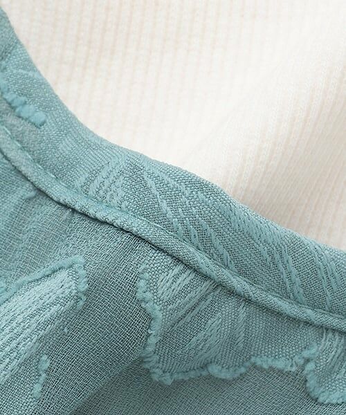 petit main / プティマイン ミニ丈・ひざ丈ワンピース | 【リンク】ジャガードキャミワンピセット | 詳細12