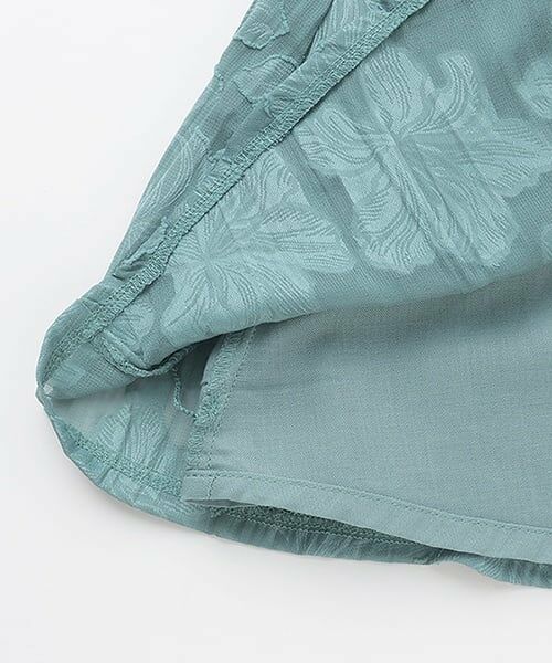 petit main / プティマイン ミニ丈・ひざ丈ワンピース | 【リンク】ジャガードキャミワンピセット | 詳細13